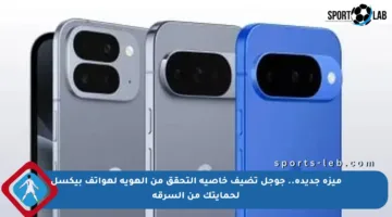 ميزة جديدة.. جوجل تضيف خاصية التحقق من الهوية لهواتف بيكسل لحمايتك من السرقة